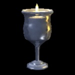VotiveGlass with candle